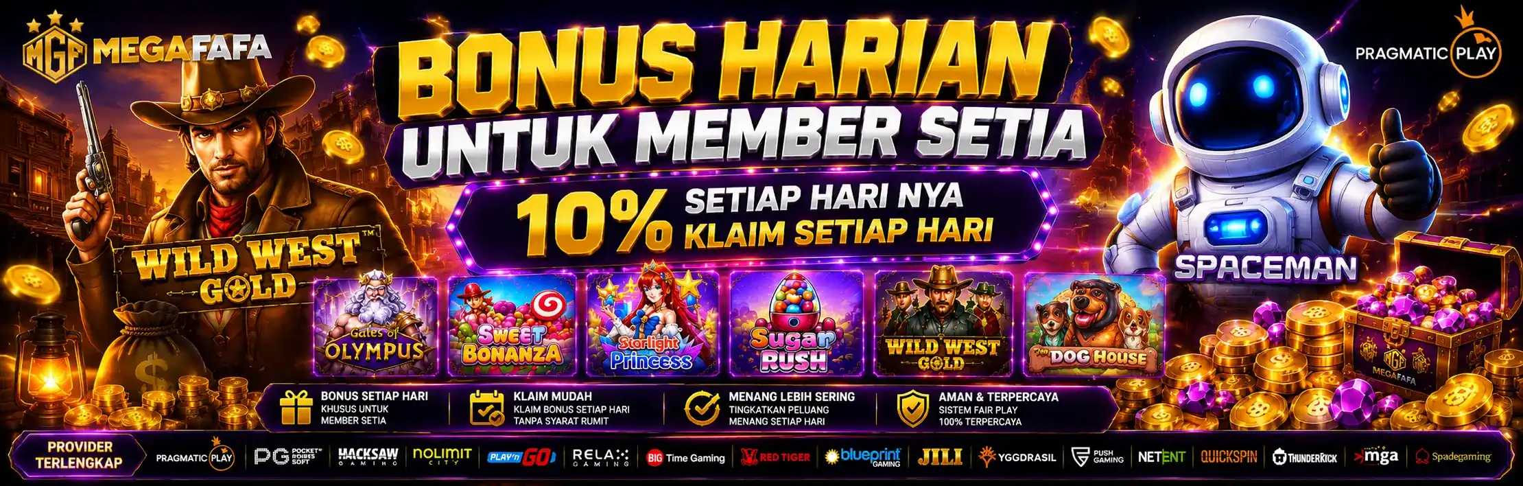 bonus harian slot dapat saldo